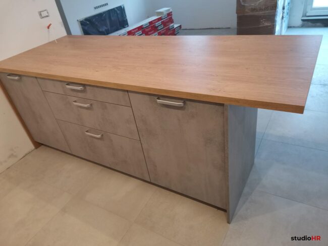 završeni projekt 9651918000, kuhinja po mjeri, model LaCorte