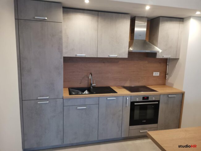 završeni projekt 9651918000, kuhinja po mjeri, model LaCorte