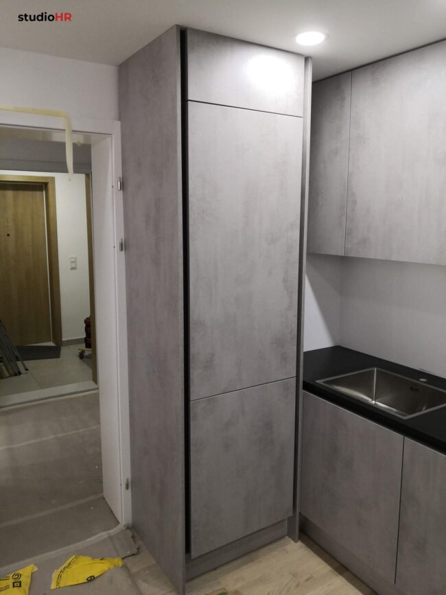 završeni projekt 9628995000, kuhinja po mjeri, model Silbermond