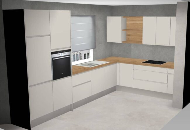 završeni projekt 8655998000, kuhinja po mjeri, model Granada