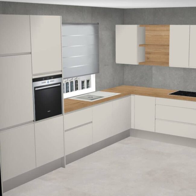 završeni projekt 8655998000, kuhinja po mjeri, model Granada