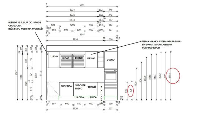 završeni projekt 9669379000, kuhinja Granada ZID01