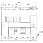 završeni projekt 9665062000, kuhinja po mjeri, model Living ZID01