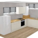 završeni projekt 9665062000, kuhinja po mjeri, model Living