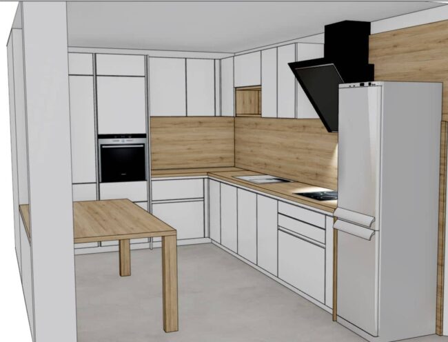završeni projekt 9669377000, kuhinja Silbermond