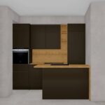 završeni projekt 9661752000, kuhinja po mjeri, model Toplux