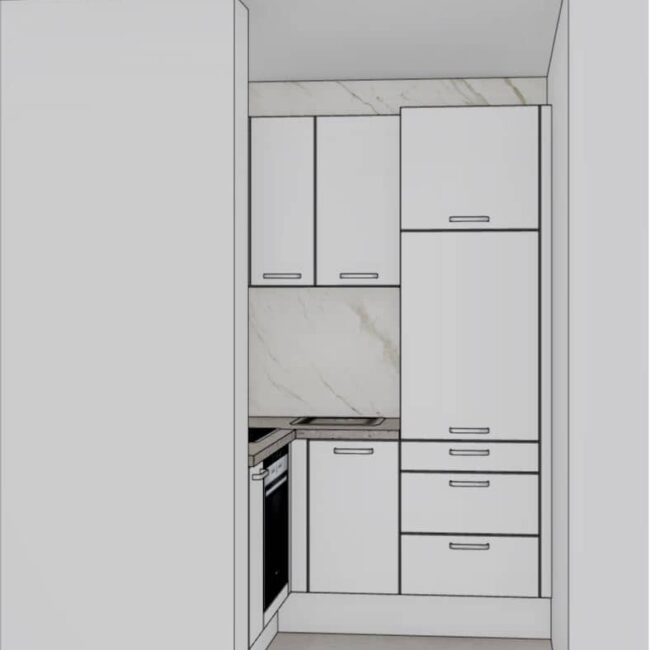 Kuhinja po mjeri Living projekt 9674702000