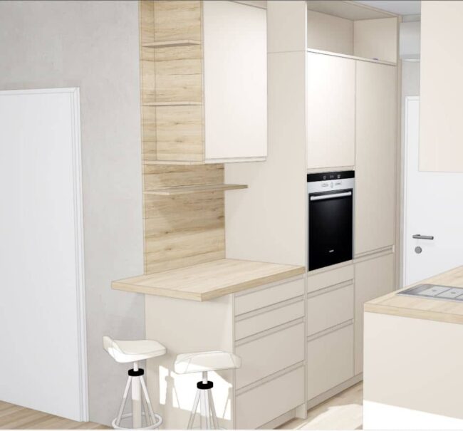 Kuhinja po mjeri Granada Seville projekt 9676367000