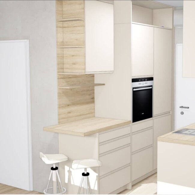 Kuhinja po mjeri Granada Seville projekt 9676367000