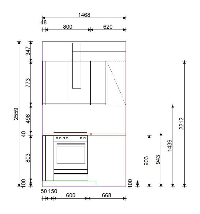 završeni projekt 0610351000, kuhinja Granada ZID02