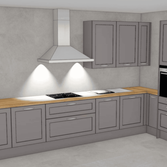 Kuhinja po mjeri Classico projekt 0615863000
