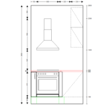 završeni projekt 8645274000, kuhinja po mjeri, model Living ZID01