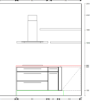 završeni projekt 8665456000, kuhinja po mjeri, model Living ZID01