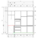 završeni projekt 8665456000, kuhinja po mjeri, model Living ZID03