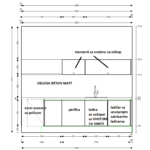 završeni projekt 9629244000, kuhinja po mjeri, model Silbermond ZID02