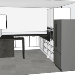 završeni projekt 9639395000, kuhinja po mjeri, model Living