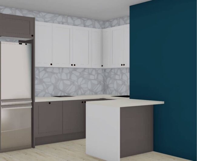 završeni projekt 9660225000, kuhinja po mjeri, model Classico