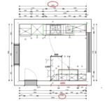 završeni projekt 9671980000, kuhinja Living TLOCRT