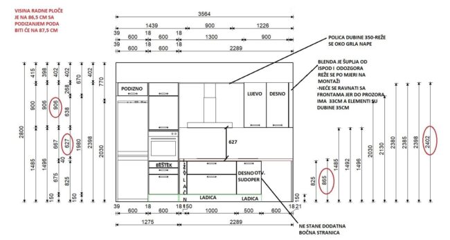 završeni projekt 9671980000, kuhinja Living ZID01