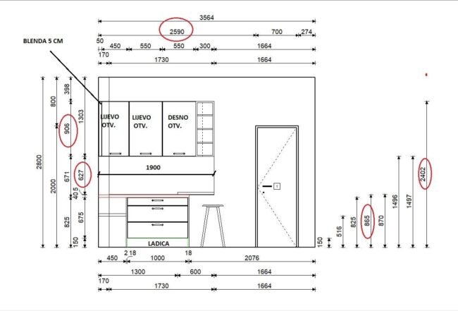 završeni projekt 9671980000, kuhinja Living ZID02