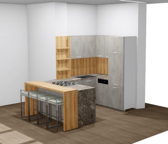 završeni projekt 9673763000, kuhinja LaCorte