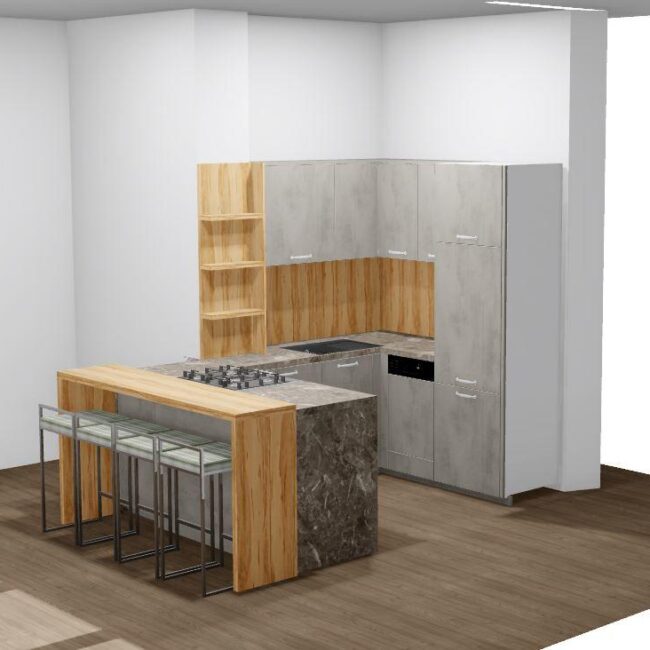 završeni projekt 9673763000, kuhinja LaCorte