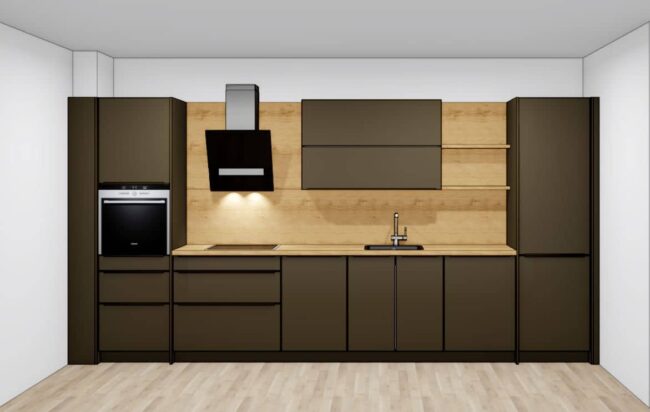 završeni projekt 0620036000, kuhinja po mjeri, model Toplux